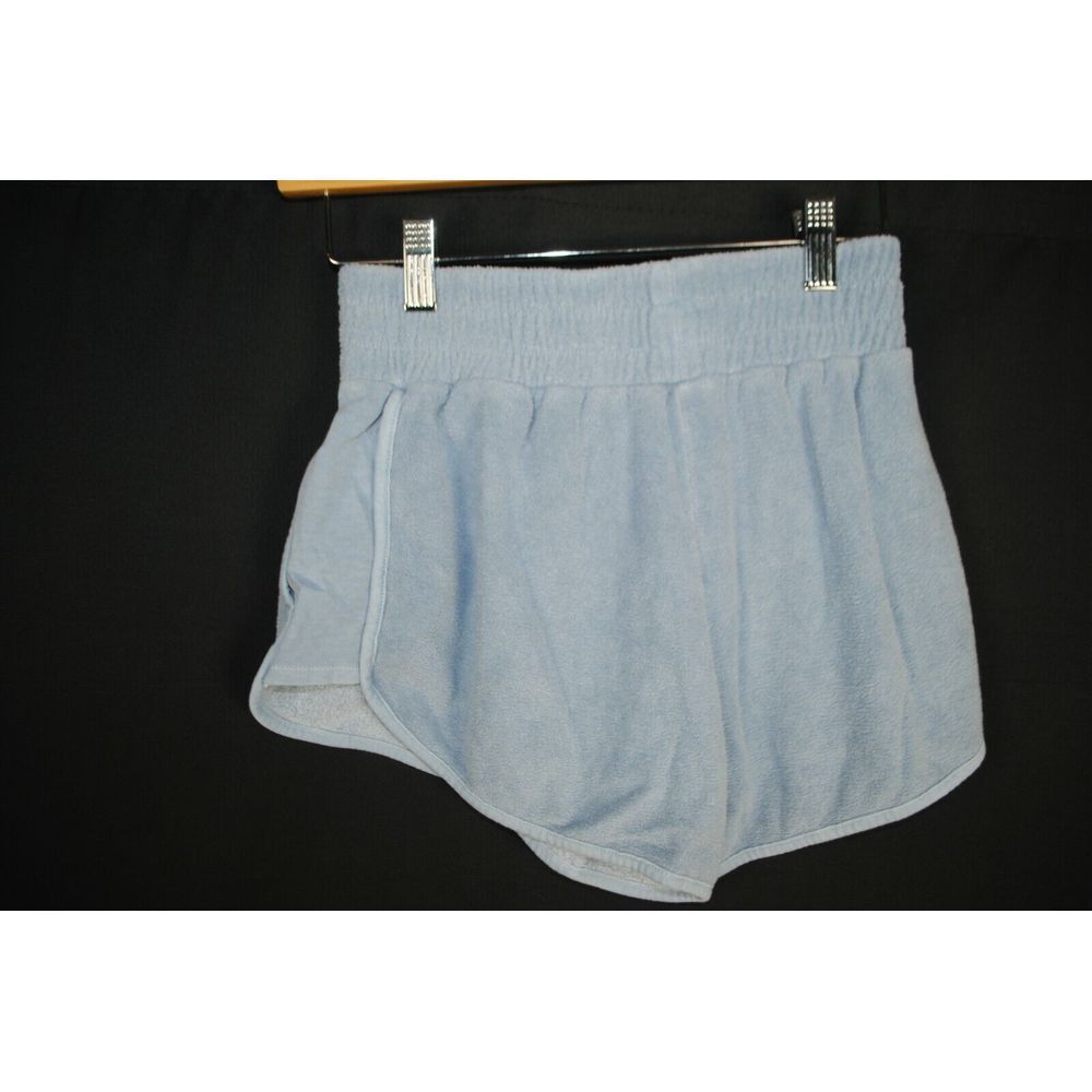 New Fabletics Womens Eco Conscious Terry Sweatshorts Blue Size XXS $65 - Picture 3 of 5